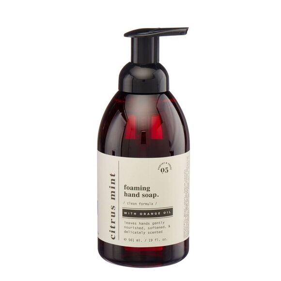 Citrus Mint Foaming Hand Soap w/Orange Oil 19 fl oz NWT Clean Formula Soft Hands - Picture 4 of 4